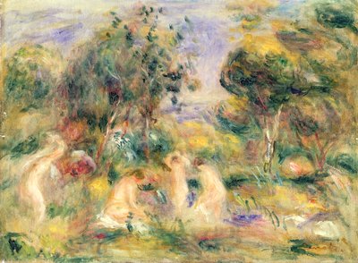 The Bathers by Pierre Auguste Renoir